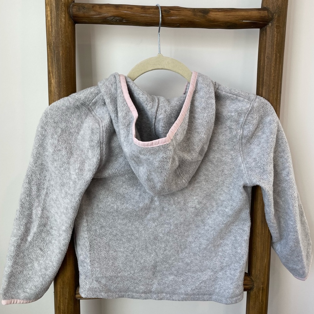Girls Zip up Fleece - Picture 2 of 3